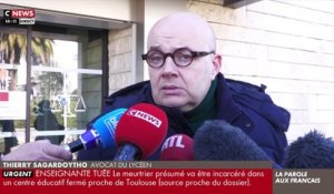 Meurtre d’une professeure à St-Jean-de-Luz : Revoir l’avocat du lycéen annoncer que son client est mis en examen pour assassinat et placé en détention provisoire - VIDEO