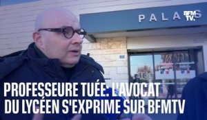 Professeure mortellement tuée: l'avocat du lycéen fait le point sur l'enquête en cours