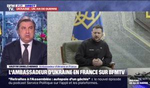 Pour l'ambassadeur d'Ukraine en France, "c'est le dernier anniversaire de l'invasion russe"