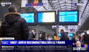 Retraites: les syndicats de la SNCF appellent à une grève reconductible à partir du 7 mars