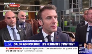 "L'alimentation elle doit avoir un prix parce qu'elle a une valeur et il y a un travail derrière" déclare Emmanuel Macron