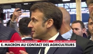 Emmanuel Macron : «Le ministre de l’Agriculture va apporter une planification où il va donner une visibilité et accompagner les gens»