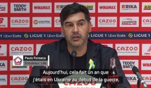 25e j. - Fonseca dédie la victoire de Lille au peuple ukrainien