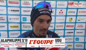 Alaphilippe : «Ça valide le travail de ces dernières semaines» - Cyclisme - Faun Ardèche Classic