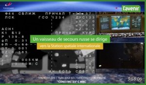 Un vaisseau russe Soyouz s'est amarré dans la nuit à la Station spatiale internationale