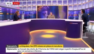 Zones à faibles émissions : "Il faut revenir en arrière", demande le communiste Fabien Roussel