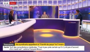 Retraites : "Si le gouvernement va au bout, il peut fracturer le pays", estime Fabien Roussel (PCF)