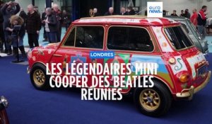 Les Mini Cooper des Beatles : un symbole de la pop culture britannique