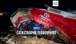 Catastrophe ferroviaire en Grèce : 36 morts et 66 blessés hospitalisés (nouveau bilan)