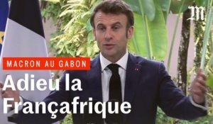 « L’ère de la Françafrique est révolue », déclare Emmanuel Macron au Gabon