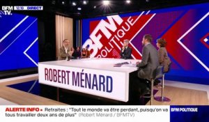 Robert Ménard sur les retraites: "Je voterais cette réforme la mort dans l'âme"