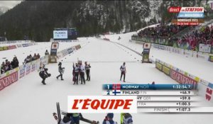 La Norvège en balade sur le relais de Planica, la France 4e - Ski de fond - CM