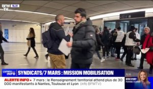 Grève du 7 mars: les syndicats en opération tractage pour mobiliser les Français