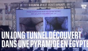 Un tunnel de 9 mètres de long découvert dans l’une des plus célèbres pyramides d’Égypte