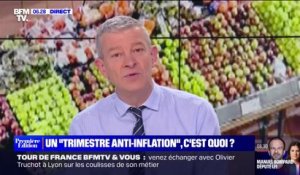 Après le "panier anti-inflation", voici le "trimestre anti-inflation" annoncé par Bruno Le Maire