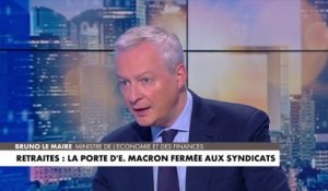 Bruno Le Maire : «La France insoumise ne respecte aucune des règles démocratiques»