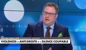 Mathieu Bock-Côté sur les violences «anti-droite» : «Il est légitime aujourd'hui de chercher à faire taire une librairie»