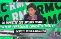FFF : "Il n'y a rien eu de personnel contre M. Le Graët" insiste Oudéa-Castéra