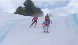 Grillet-Aubert prend l'argent à Veysonnaz - Skicross - CM (F)