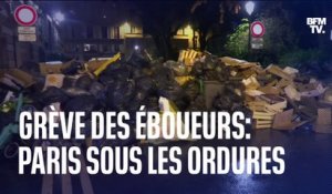 Grève des éboueurs: Paris sous les ordures