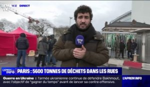 La grève des éboueurs se poursuit: plus de 5600 tonnes de déchets dans les rues de Paris