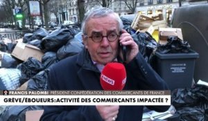 Grève des éboueurs à Paris : «La situation devient grave», alerte Francis Palombi