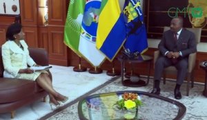 [#Reportage] Ile Mbanié: Marie Madeleine Mborantsuo fait le point de l’avancement du dossier à Ali Bongo