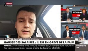 Un salarié de Castorama en grève de la faim pour réclamer des augmentations de salaires témoigne dans "Morandini Live": "Avec mon salaire, je ne trouve pas de logement. Je suis retourné vivre chez mes parents" - VIDEO