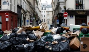 A Paris, « poubelle la vie »