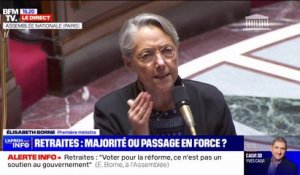 Réforme des retraites: Élisabeth Borne appelle la Nupes à assumer "le choix de l'obstruction"