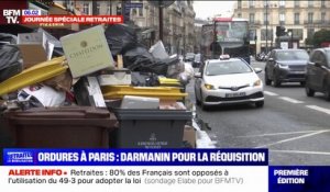 Paris: Gérald Darmanin a demandé à la mairie de réquisitionner du personnel pour évacuer les ordures