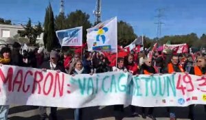 Le cortège martégal est partie à 10h30 du lycée Jean Lurçat