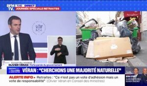 Olivier Véran sur la grève des éboueurs: "Nous avons demandé à la maire de Paris de procéder à des réquisitions"