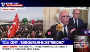 Éric Ciotti: "J'ai été choqué par la transformation de l'hémicycle de l'Assemblée nationale en une ZAD"