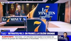 7 MINUTES POUR COMPRENDRE - Retraites: en France, la colère gronde