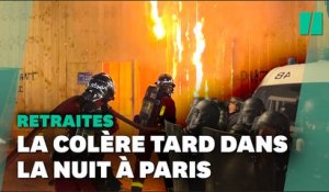 Retraites: la manifestation à Concorde a viré aux heurts avec la police