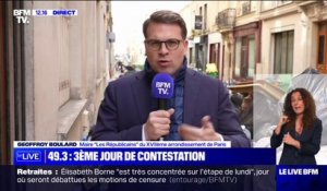 Grève des éboueurs: "Je pense qu'on va voir les effets de la réquisition en début de semaine", avance Geoffroy Boulard, maire du XVIIe arrondissement de Paris