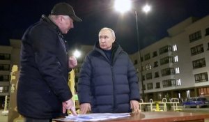Guerre en Ukraine : Poutine s’est rendu à Marioupol, première visite en zone conquise