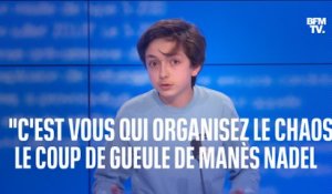 "C'est vous qui organisez le chaos": le coup de gueule au gouvernement de Manès Nadel (La Voix Lycéenne)