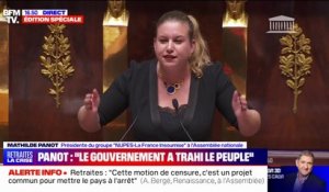 Mathilde Panot (LFI) à propos d'Emmanuel Macron: "L'artisan de ce chaos est porté disparu"