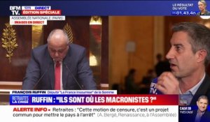 François Ruffin (LFI): "L'homme du chaos est à l'Élysée et il veut instaurer le pire"