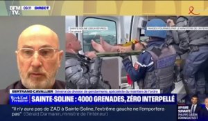 Sainte-Soline : "On est entrée dans un cycle de violence" déplore Bertrand Cavallier, général de division de gendarmerie
