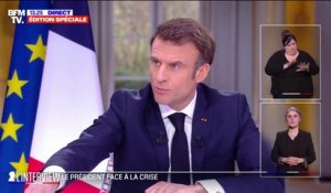 Emmanuel Macron: "Nous n'avons pas le droit dans notre pays à l'arrêt ou à l'immobilisme"