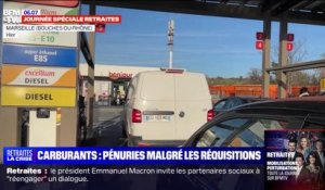 Carburants: les pénuries se multiplient malgré les réquisitions