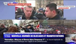 "Qu'ils laissent tomber la matraque": Fabien Roussel appelle les forces de l'ordre "à rejoindre le mouvement"