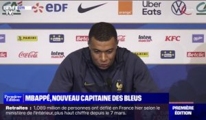 Football: Kylian Mbappé pour la première fois capitaine des Bleus ce soir face aux Pays-Bas