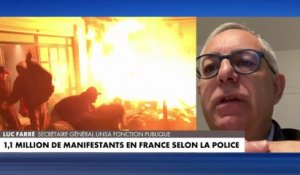 Luc Farré : «Toute forme de violence doit être condamnée, de part et d’autre»