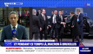 Emmanuel Macron participe à un sommet européen à Bruxelles ce vendredi