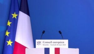 Suivez en direct la conférence de presse d'Emmanuel Macron depuis Bruxelles après le Conseil européen
