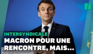 Retraites : Macron « à disposition de l’intersyndicale » après la décision du Conseil constitutionnel
